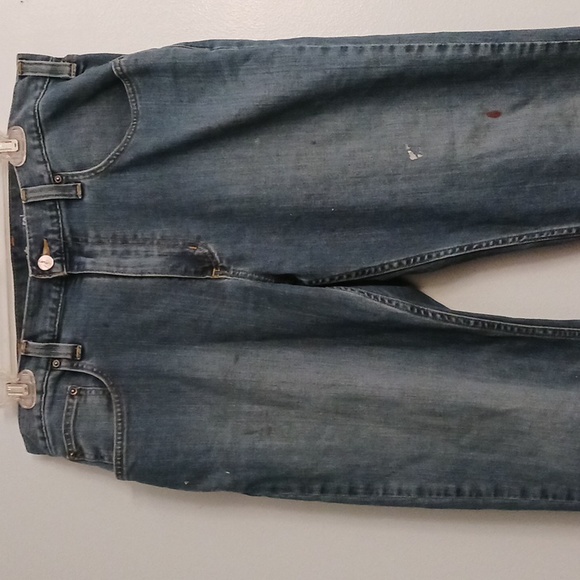 Carhartt size 34X34 men's rugged relaxed fit denim blue jeans. - Picture 4 of 17